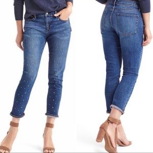 Gap Best Girlfriend Star Studded Straight Leg Jean